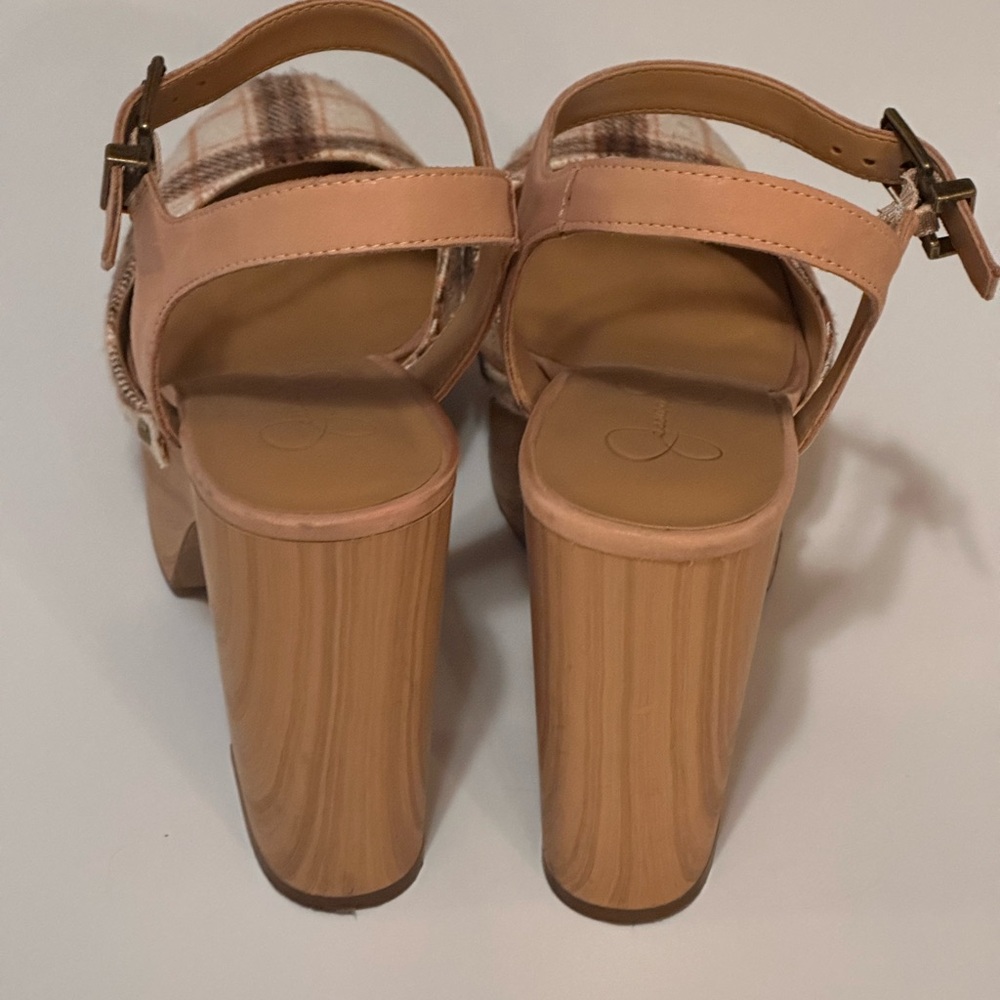 Jessica Simpson Daraiye Closed Toe Platform Pumps Clogs - Picture 4 of 6